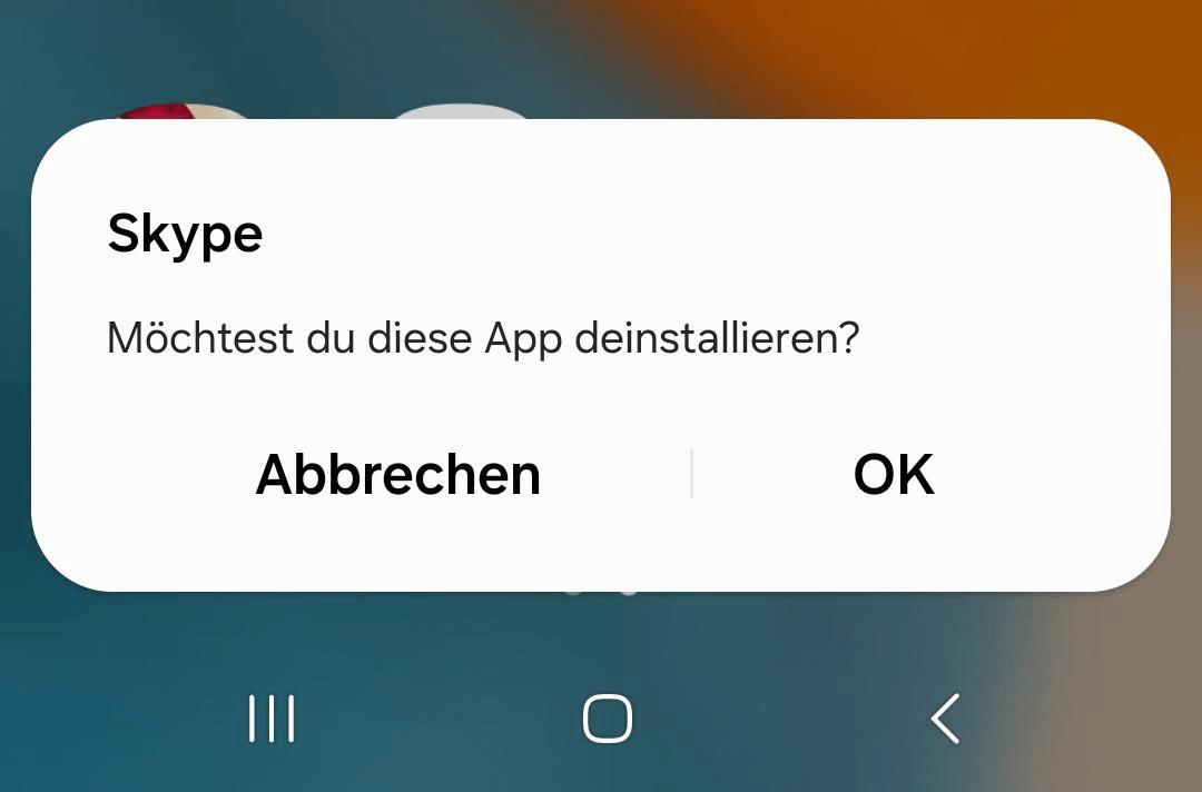Skype deinstallieren